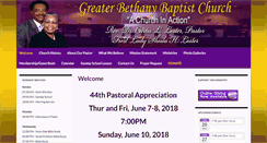 Desktop Screenshot of greaterbethany.org